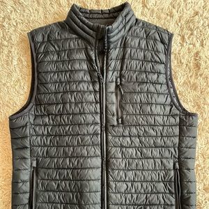 GAP upcycled puffer vest.